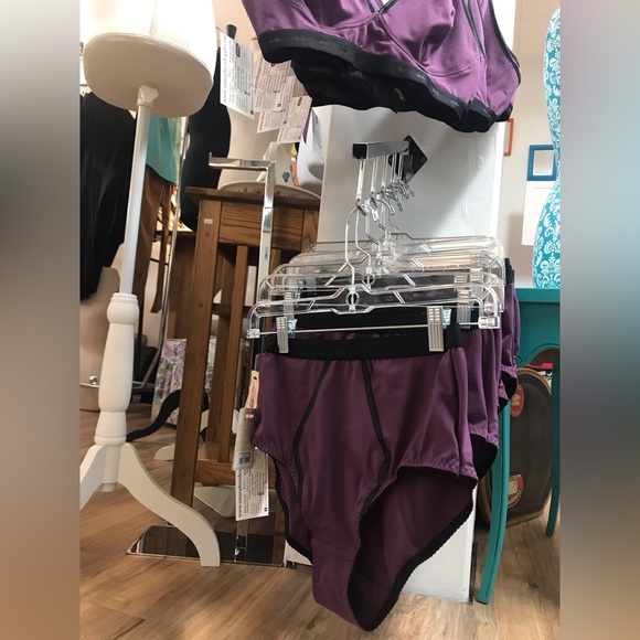 What Katie Did Marilyn Retro Cotton Knickers Underwear Plum Brand New With Tags - Picture 5 of 6